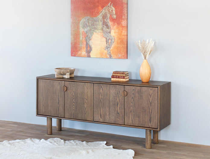 SB74 - Toasted Natural Oak Sideboard