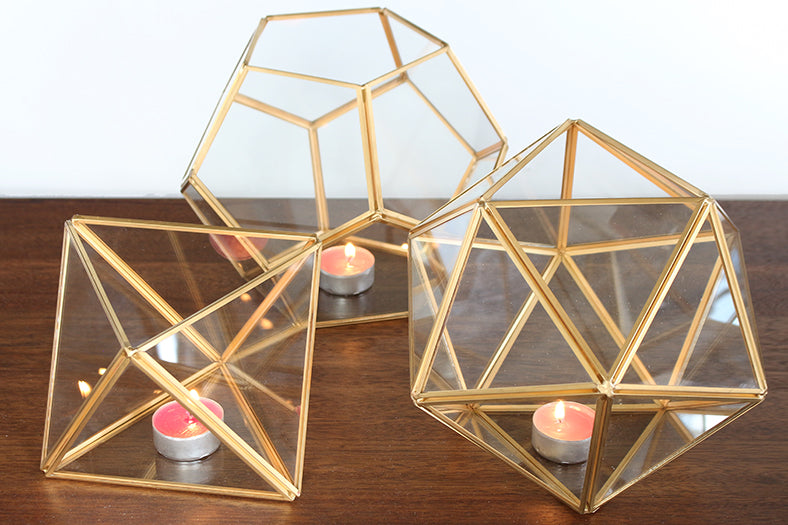 SBOX06 Set of 3 Nordstrom Glass Decorative Boxes