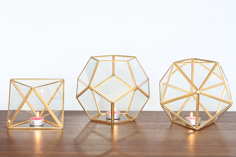SBOX06 Set of 3 Nordstrom Glass Decorative Boxes
