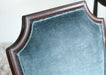 SC142 Antique Blue Velvet Side Chair