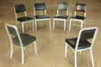 SC144 - Black Vinyl Steelcase Side Chair