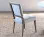 SC145 Linen Dining Chair with Oak Legs 