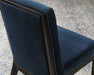 SC188 - Jet Side Chair with Sapphire Upholstery