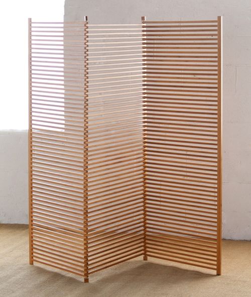 SCR32 Modern Bamboo Slat Screen