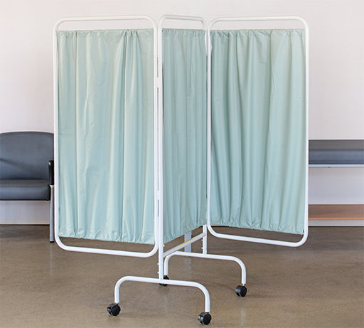 SCR35 - 3 Panel Green Privacy Screen