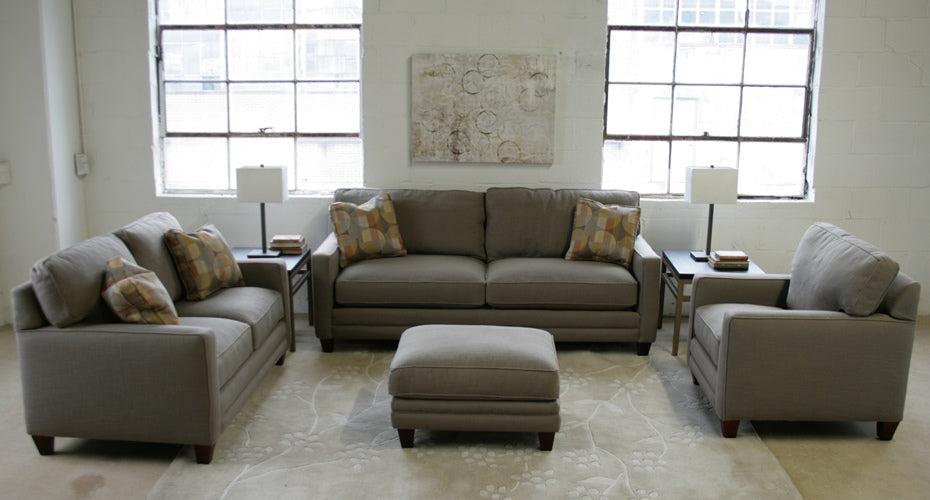 Mouse Gray Contemporary Sofa