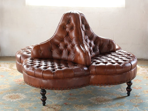 SF135 Round Tufted Lobby Sofa