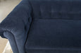SF161 Griffon Tufted Sofa in Plush Navy
