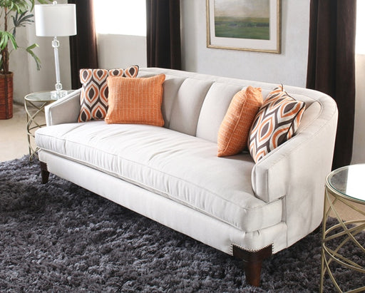 SF165 Channel Back Sofa with Nailhead Accents 