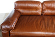SF167 Silverado Sofa in Caramel Leather 