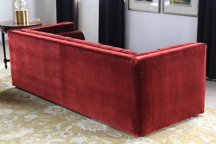 SF168 Langford Sofa in Deep Burgundy