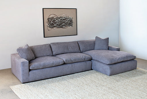 SF180 Kensington Two-Piece Sectional in Harbor Gray