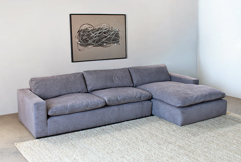 SF180 Kensington Two-Piece Sectional in Harbor Gray (NO PILLOWS)