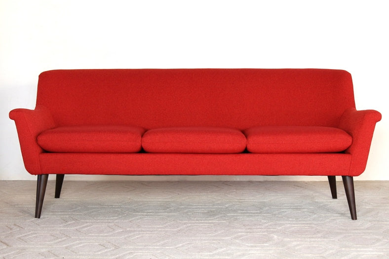 SF182 Murphy Sofa in Poppy Red 