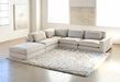 SF183 Kensington Sectional in Essence Natural