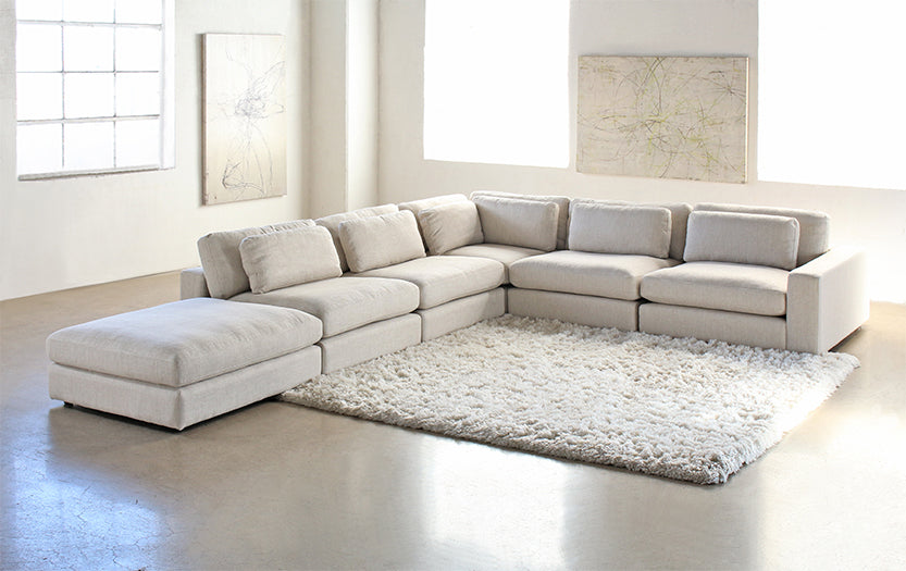 SF183 Kensington Sectional in Essence Natural