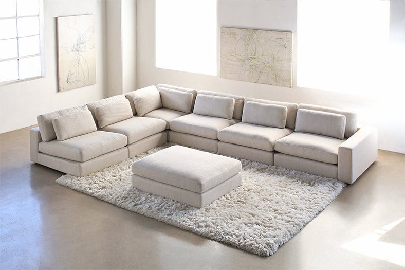 SF183 Kensington Sectional in Essence Natural