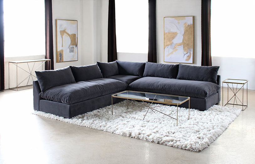 ET422 Hourglass End Table
