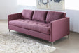 SF186 Zula Sofa in Burgundy