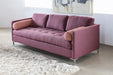 SF186 Zula Sofa in Burgundy