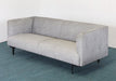 SF194 - Rockford Sofa in Gray with Powder Black Legs