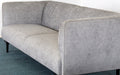 SF194 - Rockford Sofa in Gray with Powder Black Legs