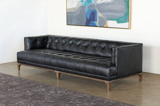 SF210 Dylan Tufted Sofa in Rider Black 