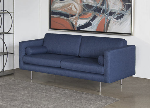 SF213 Azure Sofa with Brushed Stainless Steel Legs