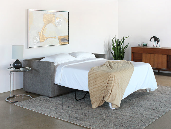 Grey Queen Sleeper Sofa