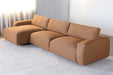 SF251 - Two Piece Sectional Sofa In Terracotta Upholstery