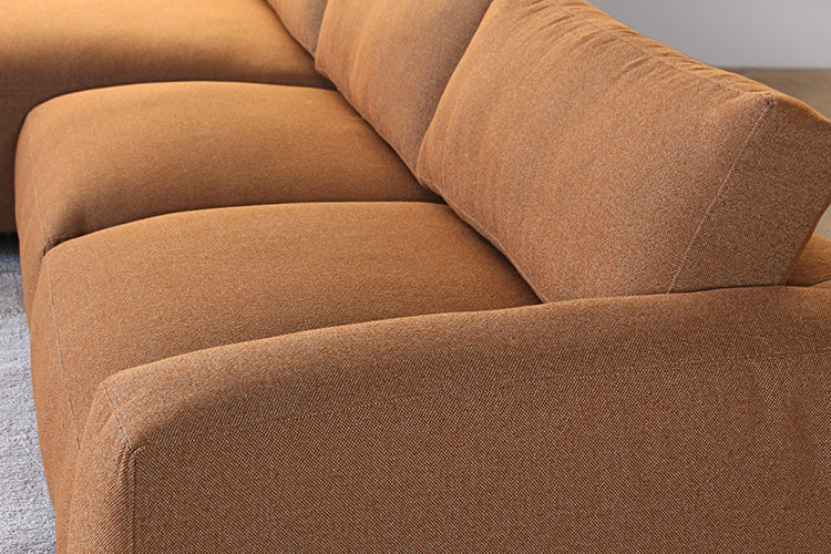 SF251 - Two Piece Sectional Sofa In Terracotta Upholstery