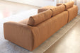 SF251 - Two Piece Sectional Sofa In Terracotta Upholstery