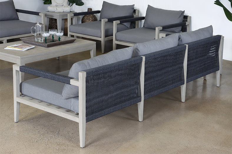 Charcoal & Grey Outdoor Sofa