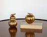 SFIG32 Gold Apple and Pear Set
