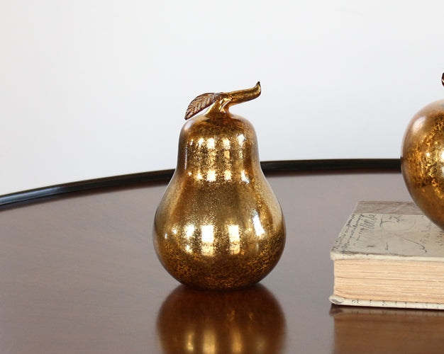 SFIG32 Gold Apple and Pear Set