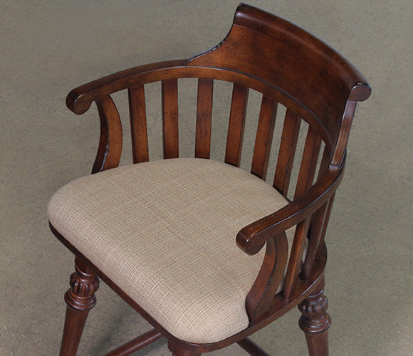 ST99 - Barrel Back Counter Stool 
