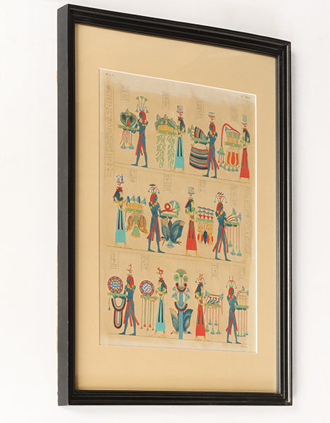 Egyptian Print Still Life 26W x 32.5H