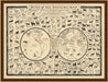 STILL775 Dogs Of All Nations Map 43W x 33H