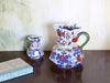 SURN14 Set of 2 Floral Pitchers 
