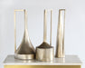 SVS112 Set of 3 Handled Bronze Vases