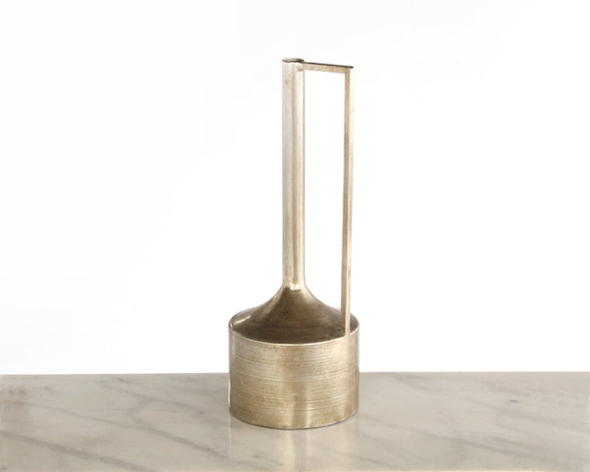 SVS112 Set of 3 Handled Bronze Vases