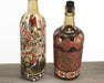 SVS119 - Set of 2 Reclaimed Hand-Painted Bottles