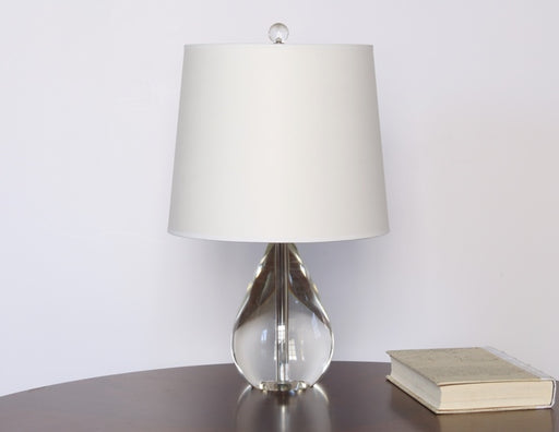 TL261 - Crystal Tear Drop Table Lamp