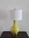 TL300 Yellow Ceramic Paris Lamp