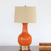 TL301 - Orange Ceramic Paris Lamp
