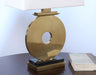 TL314 - Antique Brass O Table Lamp