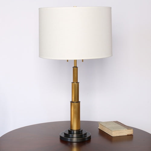 TL318 - Brass Magellan Table Lamp detail