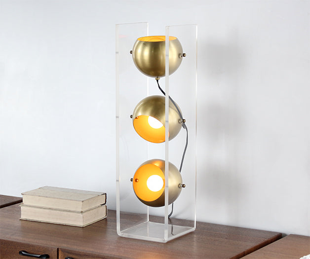TL364 Acrylic Column Table Lamp