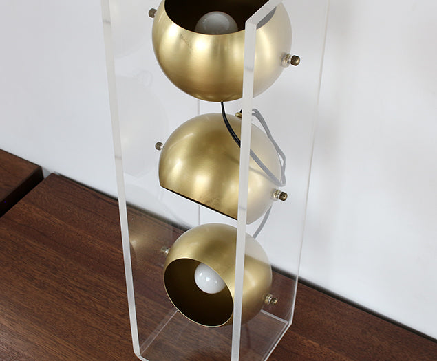 TL364 Acrylic Column Table Lamp
