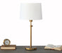 TL392 Koleman Adjustable Table Lamp in Brass 